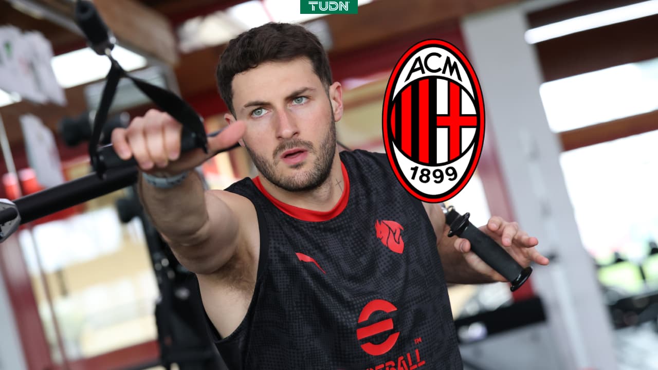 Santiago Gimenez vuelve a los trabajos con Milan tras lesión