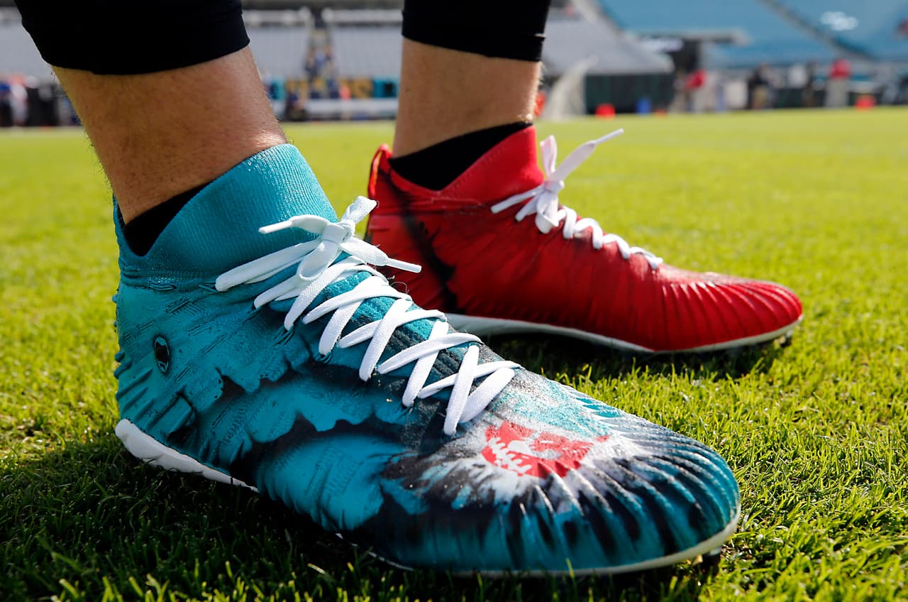 'My Cause My Cleats' es una campaña en la que algunos aprovecharon por segundo año en NFL para enviar un mensaje de apoyo a una causa y en la que en general muestran diseños llamativos de zapatillas.