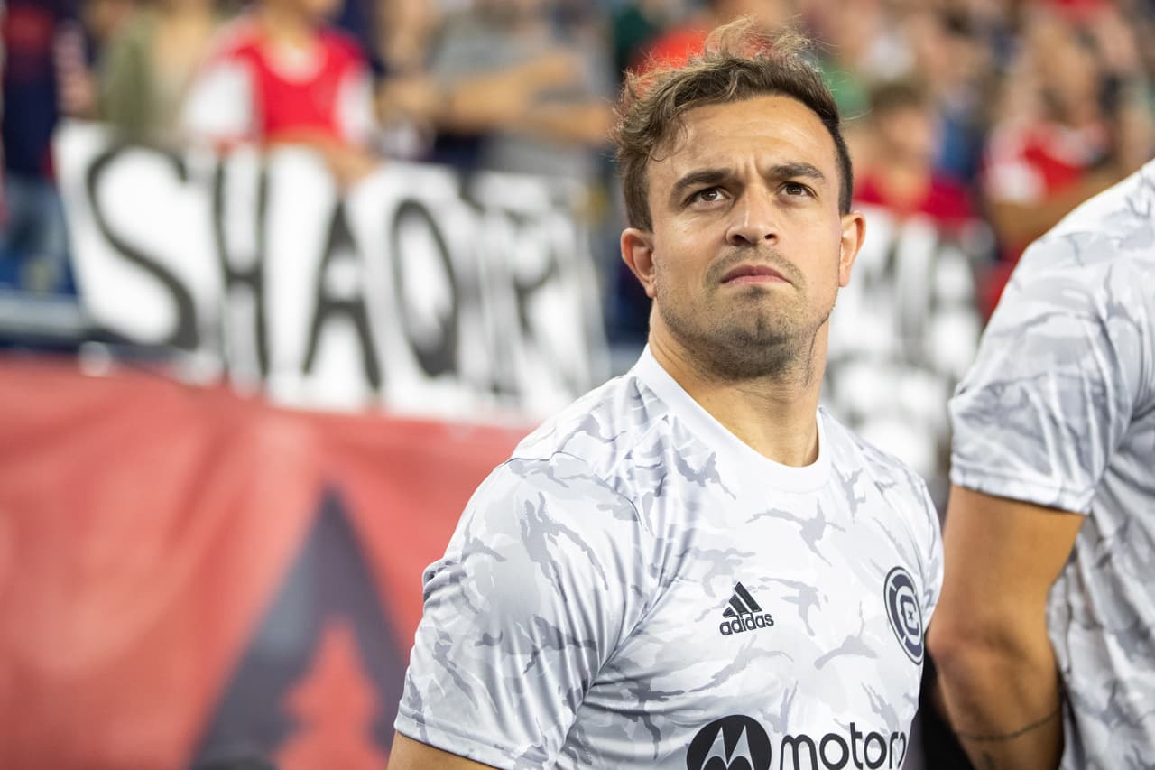 Xherdan Shaqiri no logró influir el encuentro jugado en las afueras de Boston.
<br>