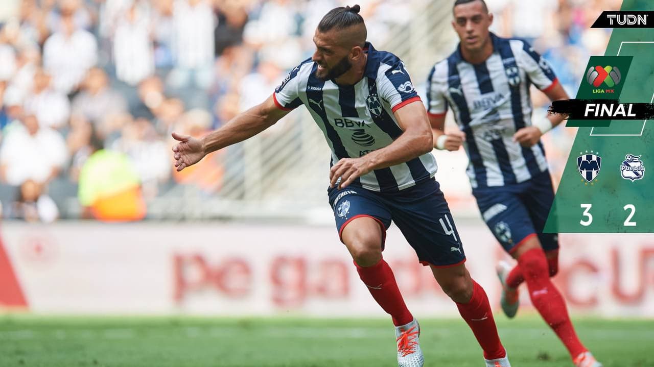 Rayados rescata triunfo ante el Puebla, pero pierde a Montes
