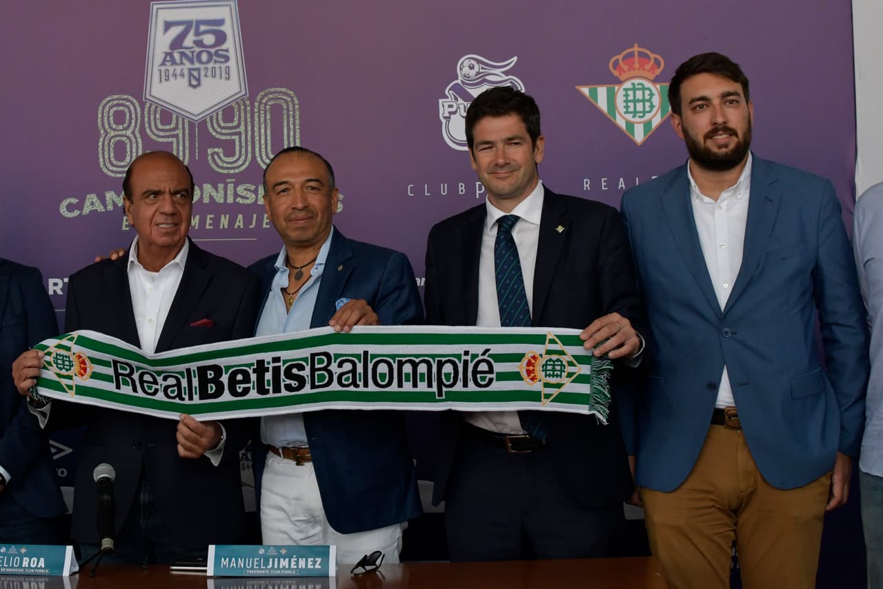 La Liga, junto con la directiva del Puebla, dieron a conocer que el próximo 28 de julio el Real Betis, donde juegan los mexicanos Andrés Guardado y Diego Lainez, disputarán un amistoso ante los de La Franja en el Estadio Cuauhtémoc a las 12:00 horas, con motivo de la celebración del aniversario número 75 del equipo camotero.