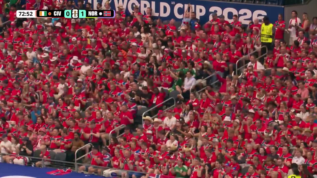¡GOL!  anota para Costa de Marfil. Amad Diallo