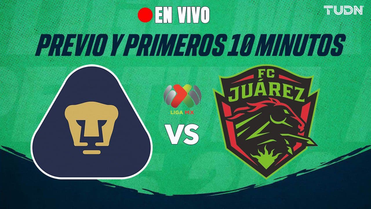 ¡EN VIVO! Pumas vs. Juárez, Jornada16 del Clausura 2026 de Liga MX