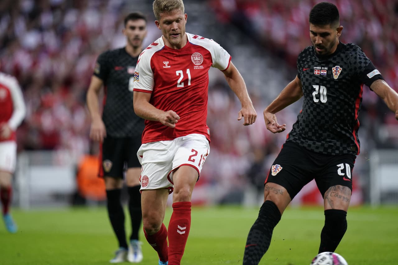 Croacia derrota a Dinamarca y consigue su primer triunfo en lo que va de la UEFA Nations League.