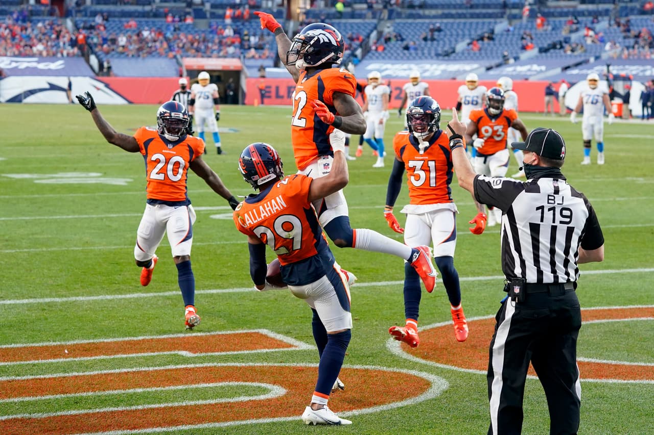 Con un error de la defensa de los Chargers, los Denver Broncos consiguen la victoria 30-31 en el último segundo.