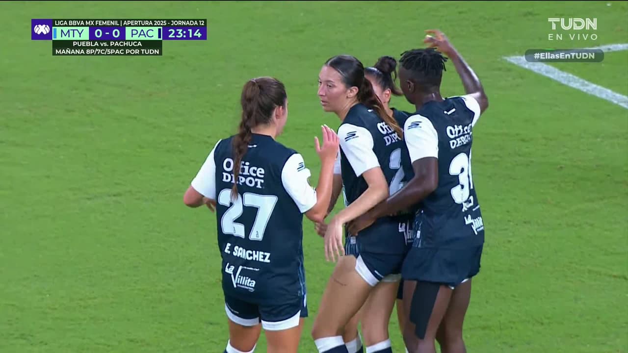 ¡Tremendo error! Nina Nicosia aprovecha regalito para el gol de Pachuca