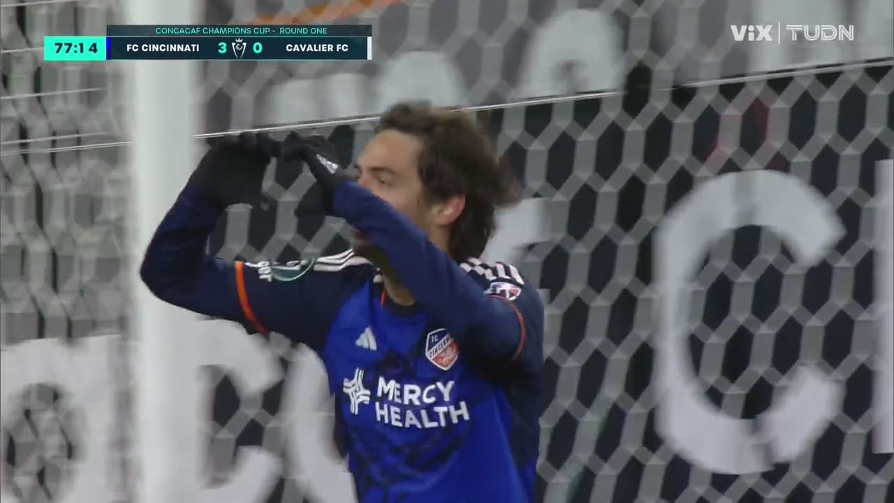 ¡Feria de goles en Cincinnati! Cayó el cuarto