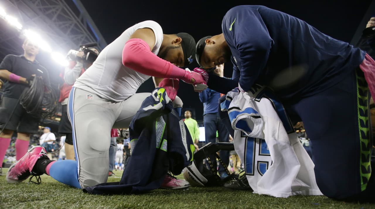 Empezó el mes de la concientización del cáncer de mama y la NFL se pintó de rosa en apoyo a tan noble causa. Checa las mejores imágenes.