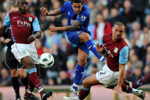 El plantel del Everton lucía con un mínimo favoritismo para lograr los tres puntos, pero la zaga local lucía impasable.