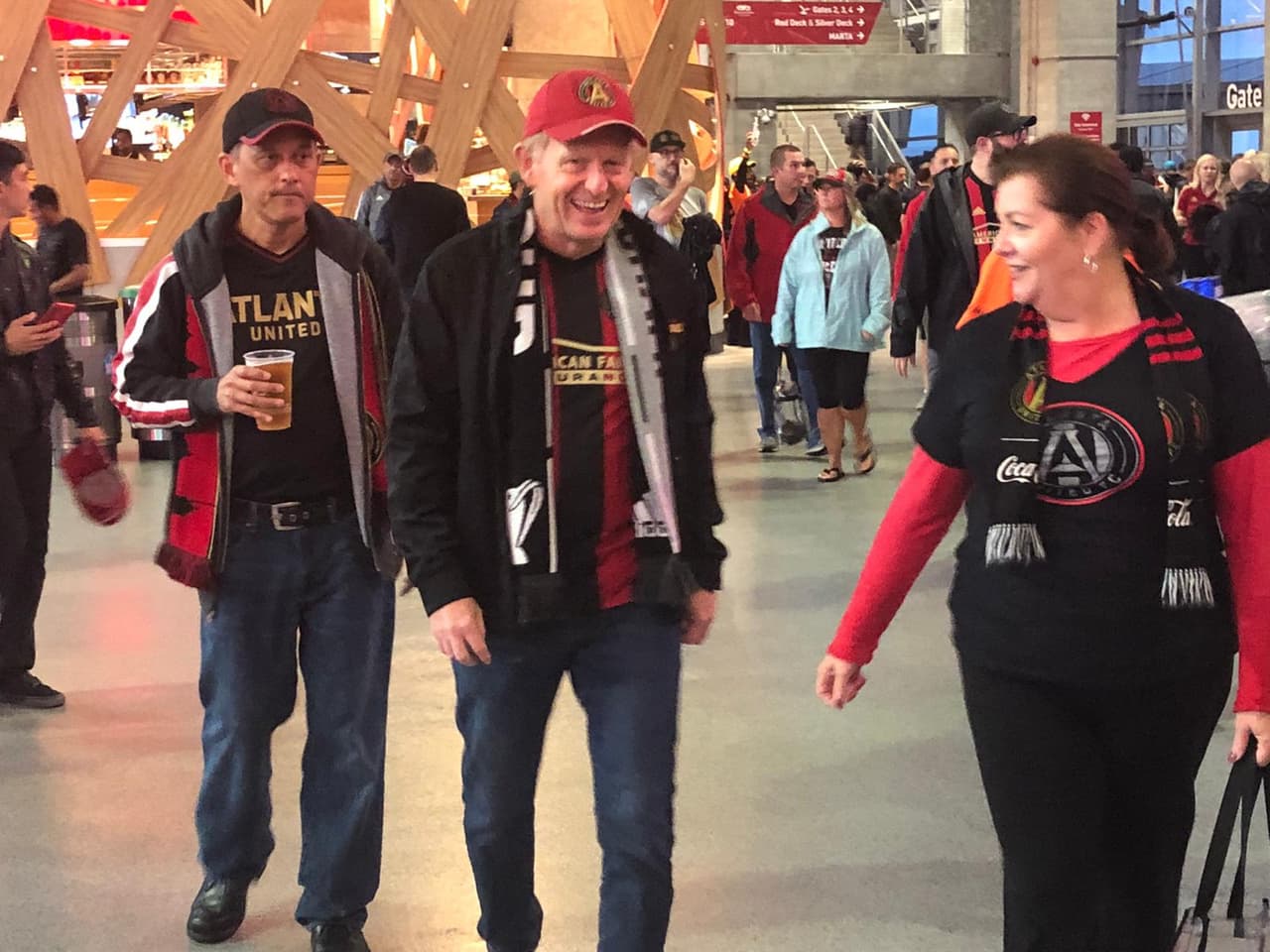 Gran ambiente en Atlanta para recibir la final de la Conferencia Este de la MLS.