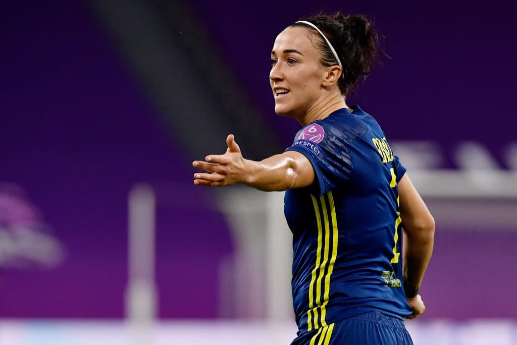 Tercer lugar Lucy Bronze, antes del Lyon, ahora en el Manchester City, con 28 puntos