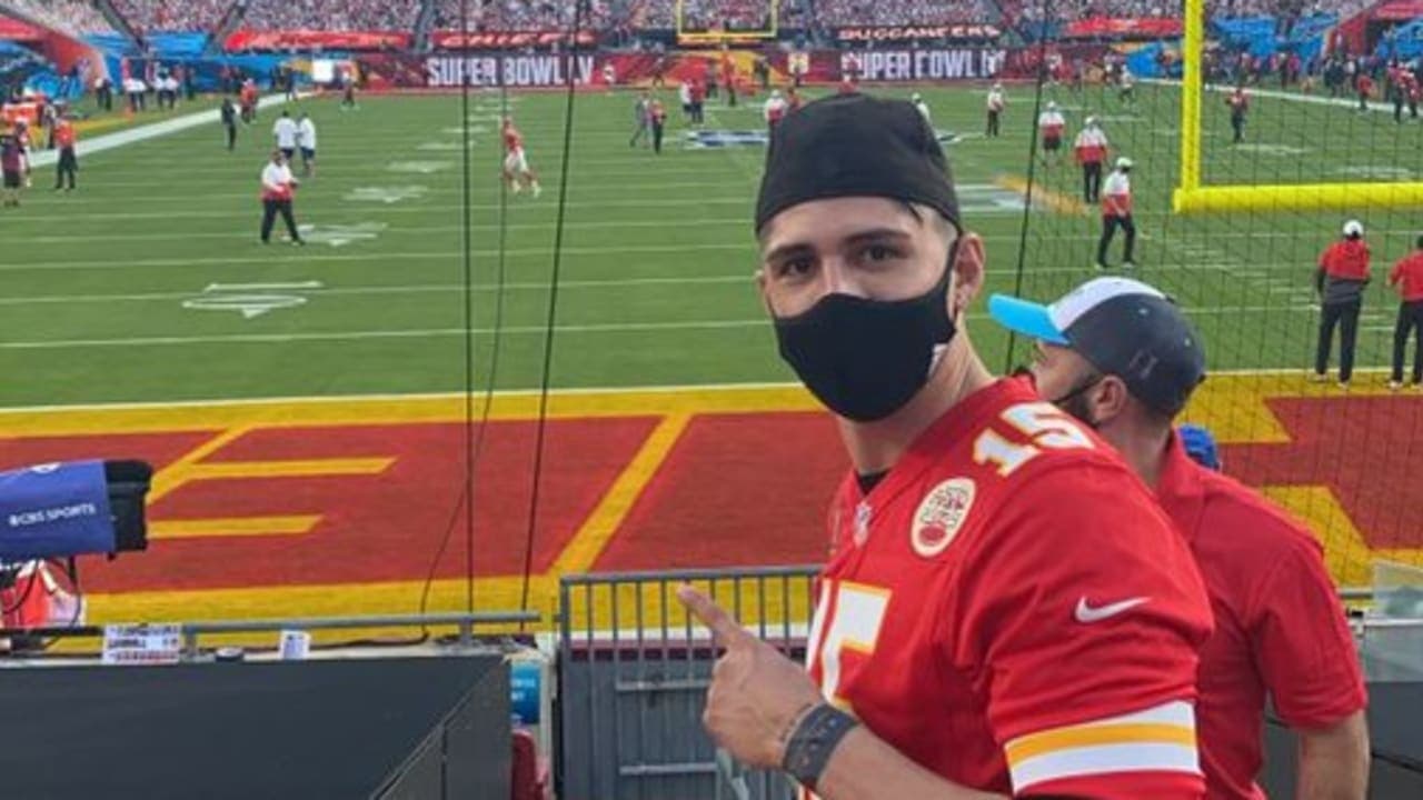 Pulido ha asistido a algunos juegos del Arrowhead Stadium en Kansas City.
