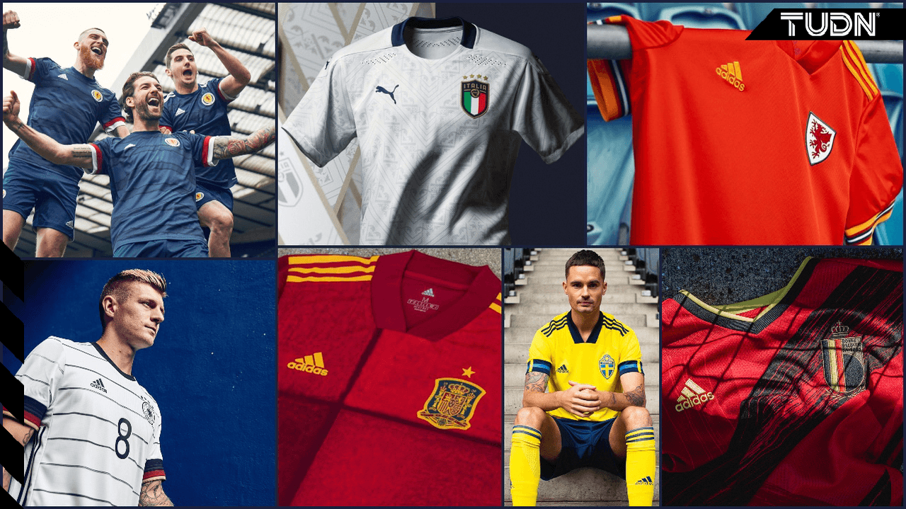 Estos son algunos de los nuevos jerseys que equipos europeos han presentado.