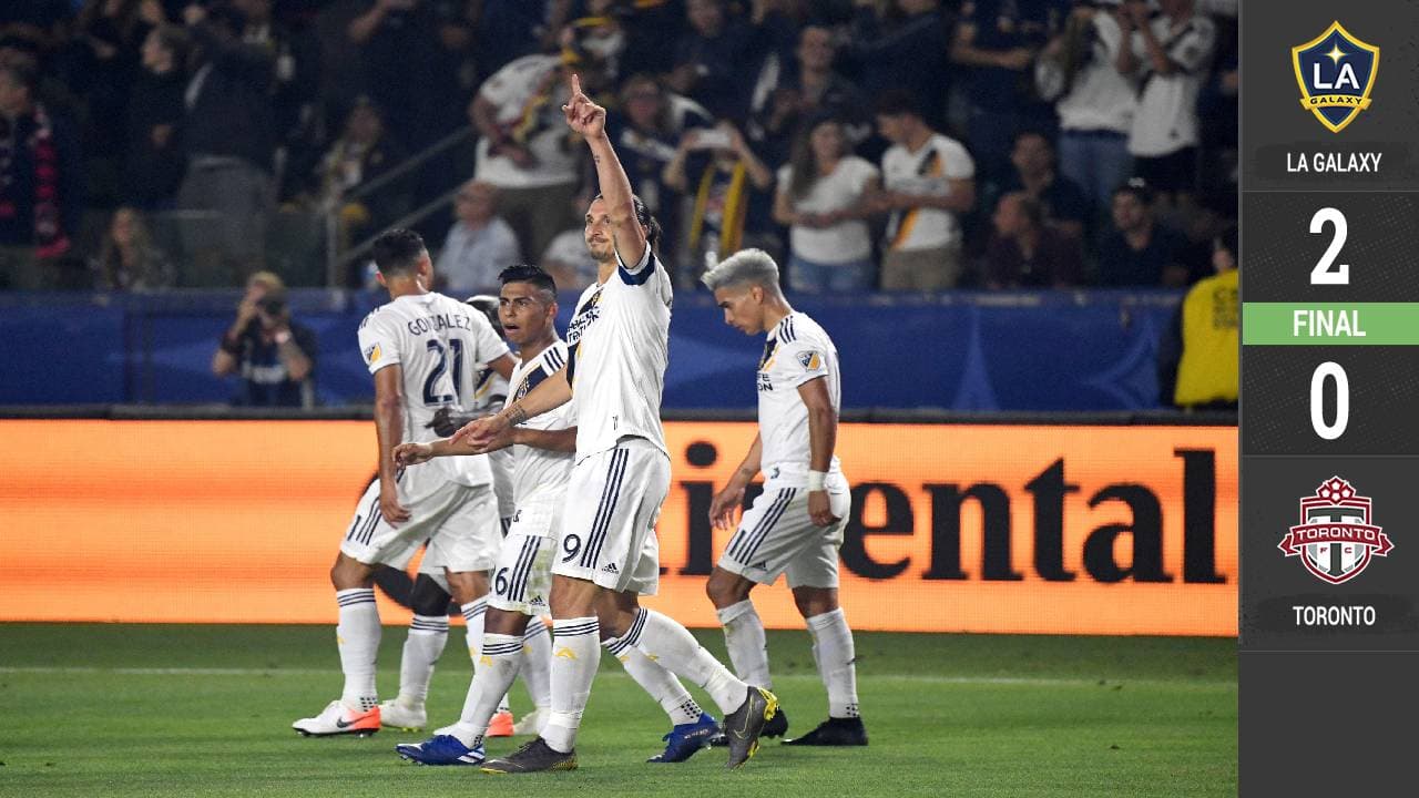 El León despertó: Zlatan firmó un doblete en triunfo de Galaxy y se mantiene al acecho de Carlos Vela