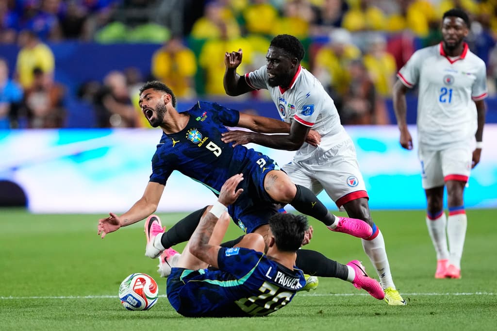 Las mejores imágenes del encuentro entre Brasil vs. Haití en la Copa Mundial