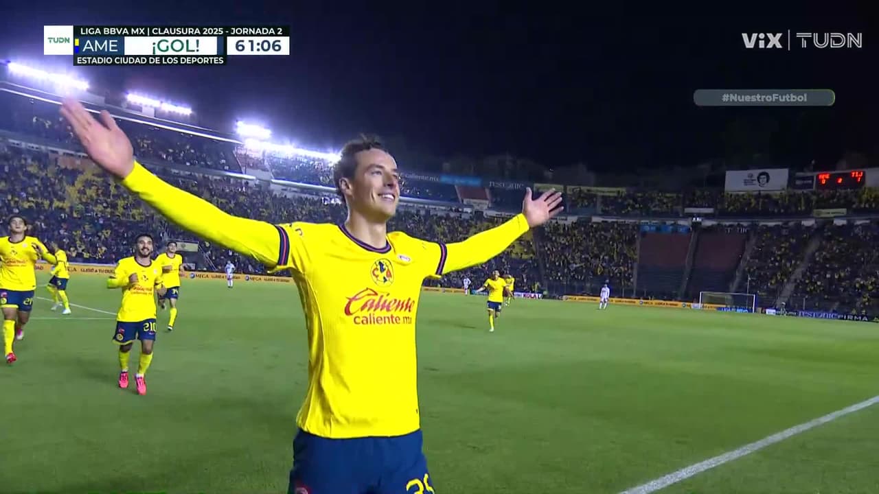 ¡Explota el Estadio! Lozano en su primer balón que toca empata el partido