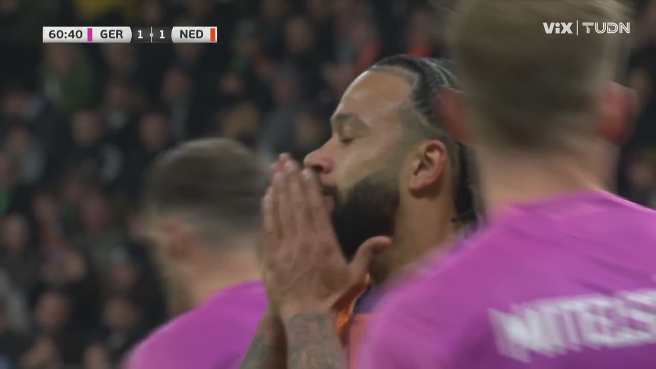 ¡Ahora perdona Depay! Memphis la manda a la tribuna