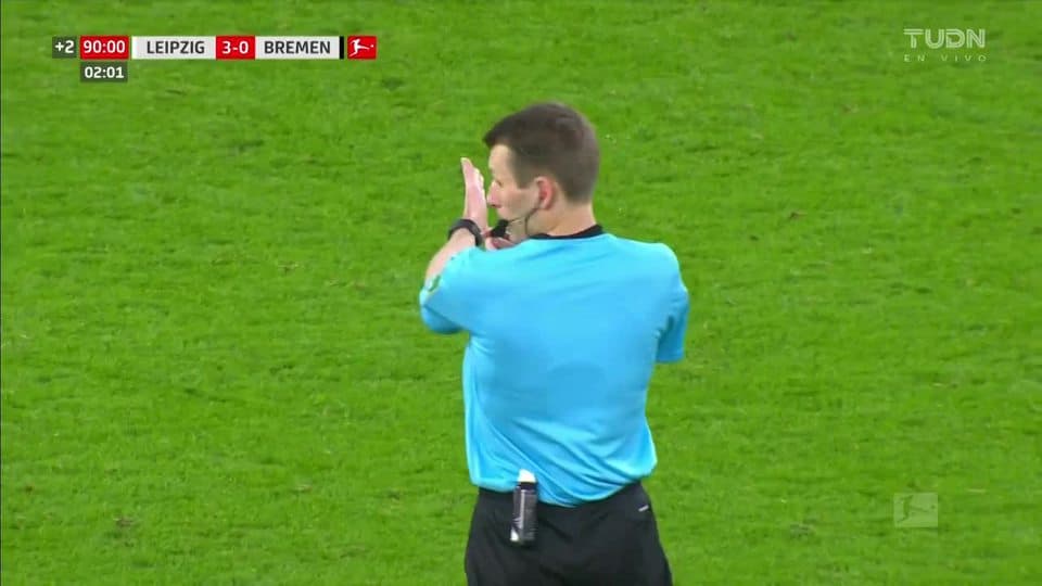 ¡Terminó el segundo tiempo!