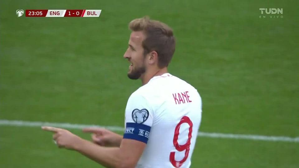 ¡GOOOL! Harry Kane anota para England