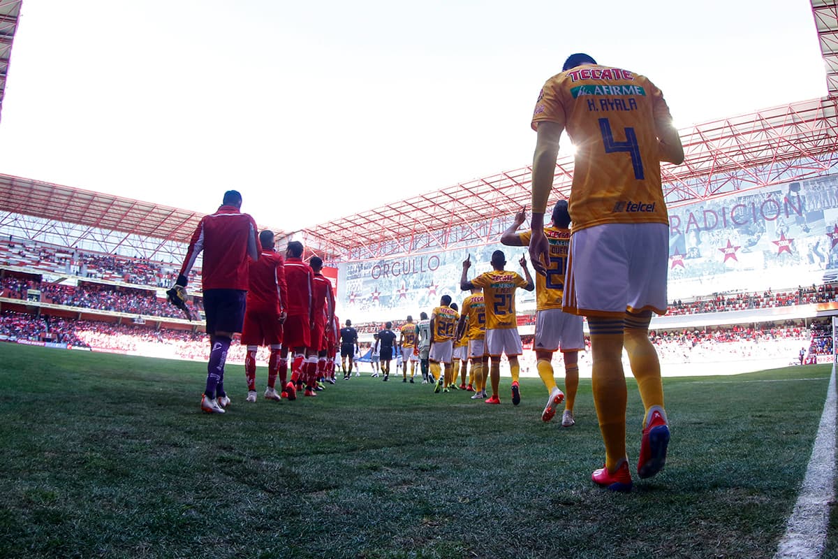 En el Estadio Nemesio Diez una muy buena asistencia acompañó el juego entre Toluca y Tigres por la Jornada 4 del Clausura 2019.