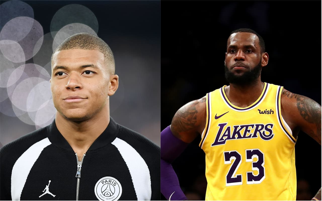 El presente y el futuro: la inspiradora conversación entre LeBron James y Kylian Mbappe 