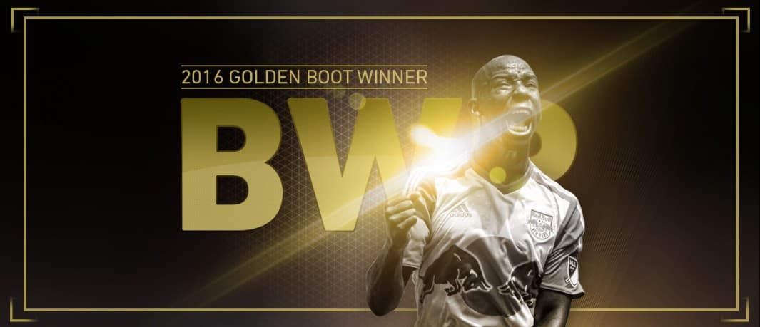 Bradley Wright-Phillips le ganó la batalla a David Villa y se quedó con el Botín de Oro de la MLS 2016
