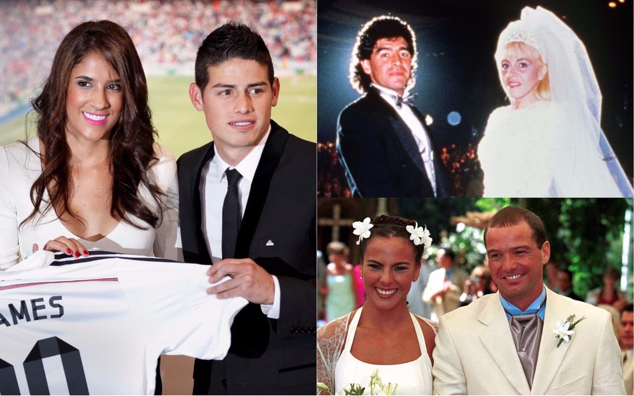 Los divorcios en futbolistas son temas dolorosos más frecuentes de lo que muchos podrían pensar. El reciente caso del colombiano James Rodríguez permite recordar otras separaciones de cracks en la cancha.