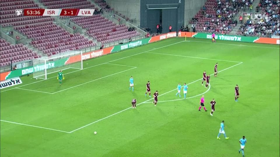 Tiro desviado de Dia Saba