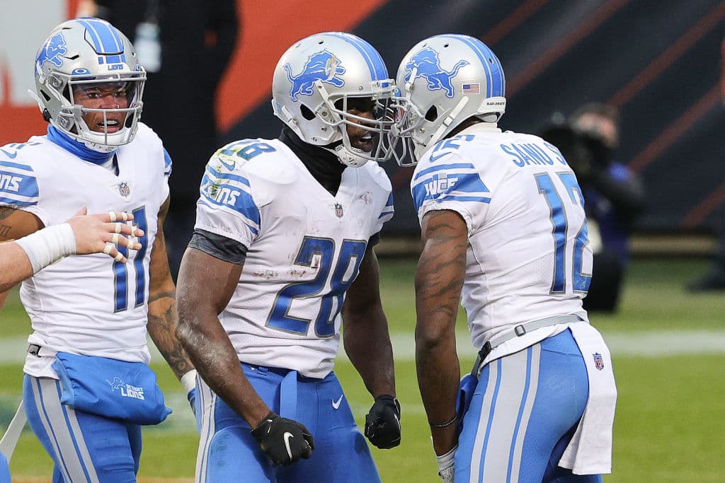 Los Detroit Lions apenas se llevan la victoria 34-30 ante Chicago Bears.