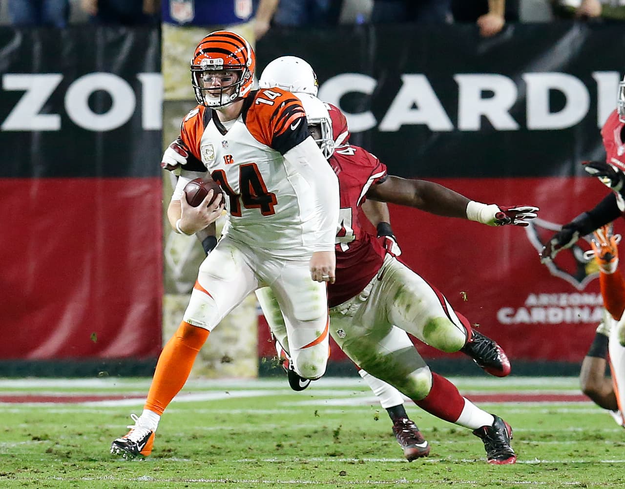 Andy Dalton está a 262 yardas de llegar a las 3,000 yds. por quinto año consecutivo