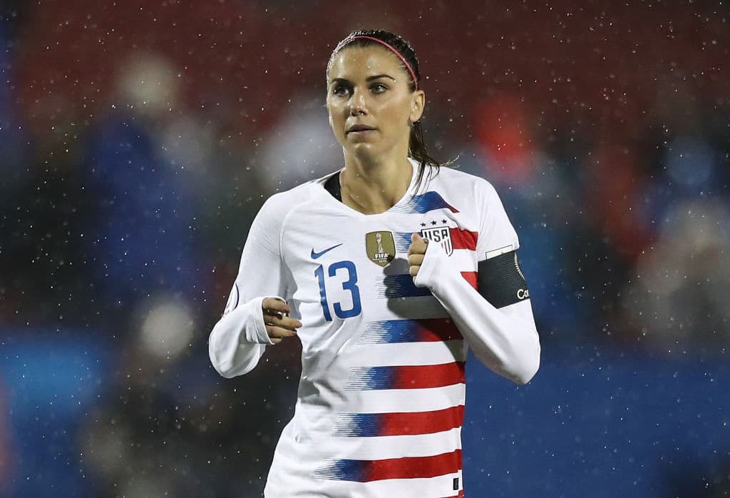 <b>Alex Morgan</b>. La delantera de la Selección de Estados Unidos y del equipo Orlando Pride, en la liga profesional femenil de EEUU es sin duda una gran favorita al premio de jugadora del año en Concacaf.