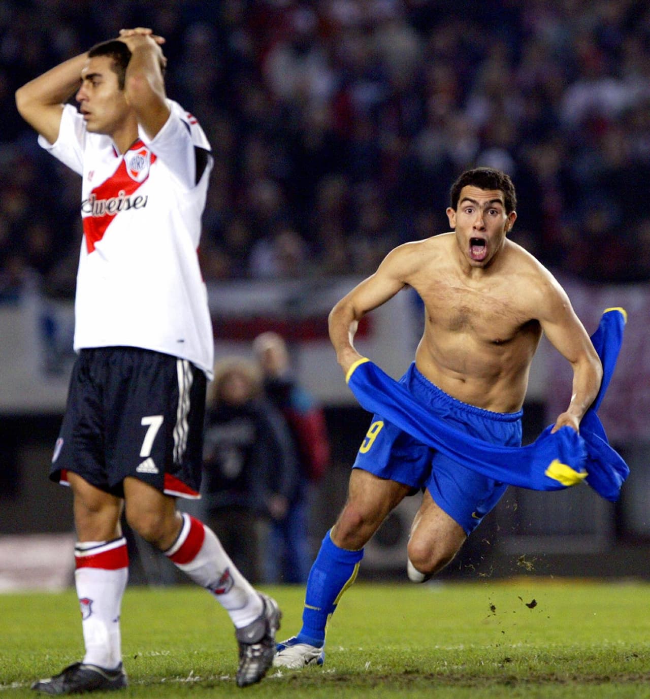 Daniel 'Rolfi' Montenegro jugó esa Libertadores en River y en 2009 llegó al América de Jesús 'Chucho' Ramírez.