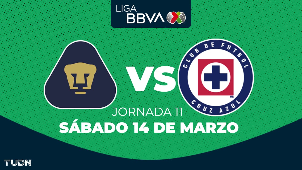 Pumas vs. Cruz Azul: horario y dónde ver el partido de la Jornada 11 del Clausura 2026
