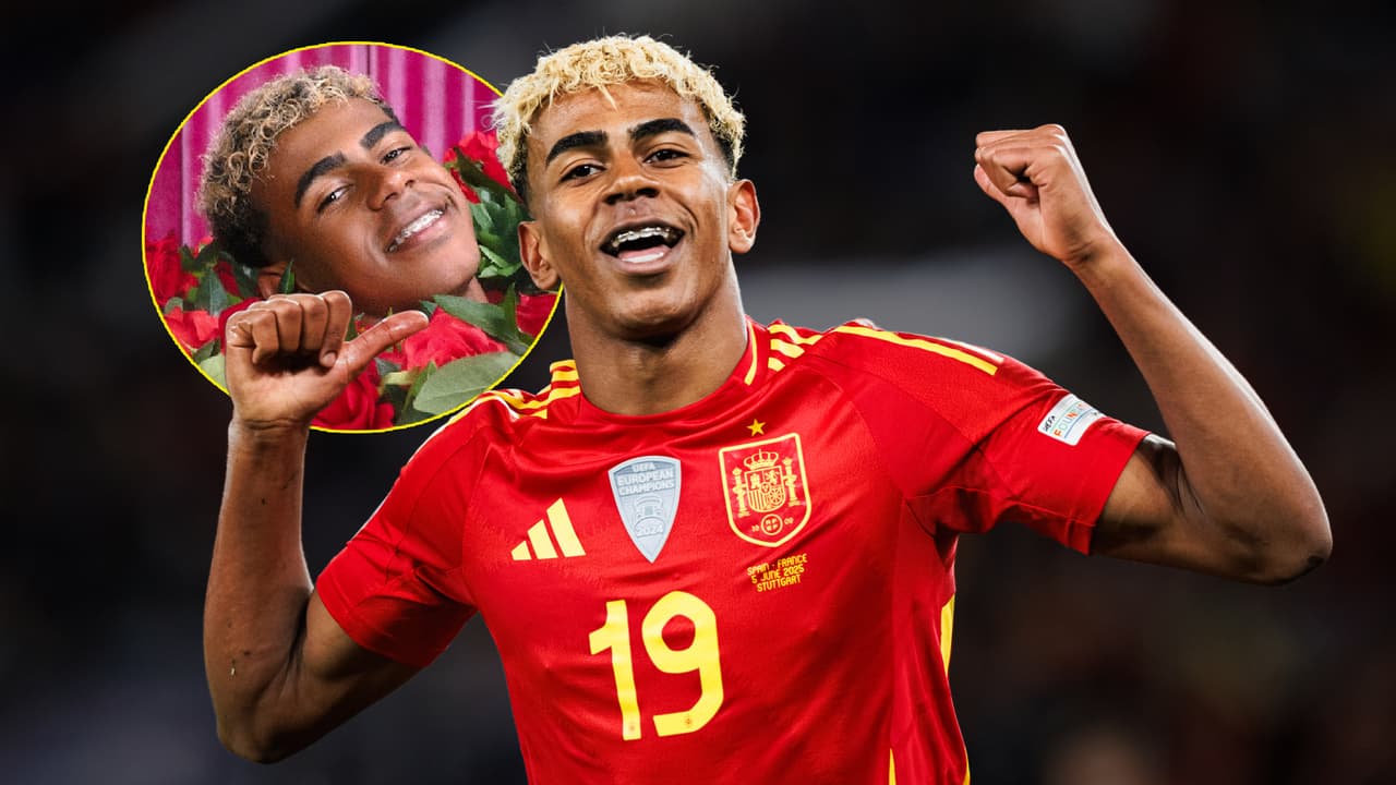 ¡Todo un ‘rompecorazones’! Lamine Yamal lanza tenis de cara al Mundial