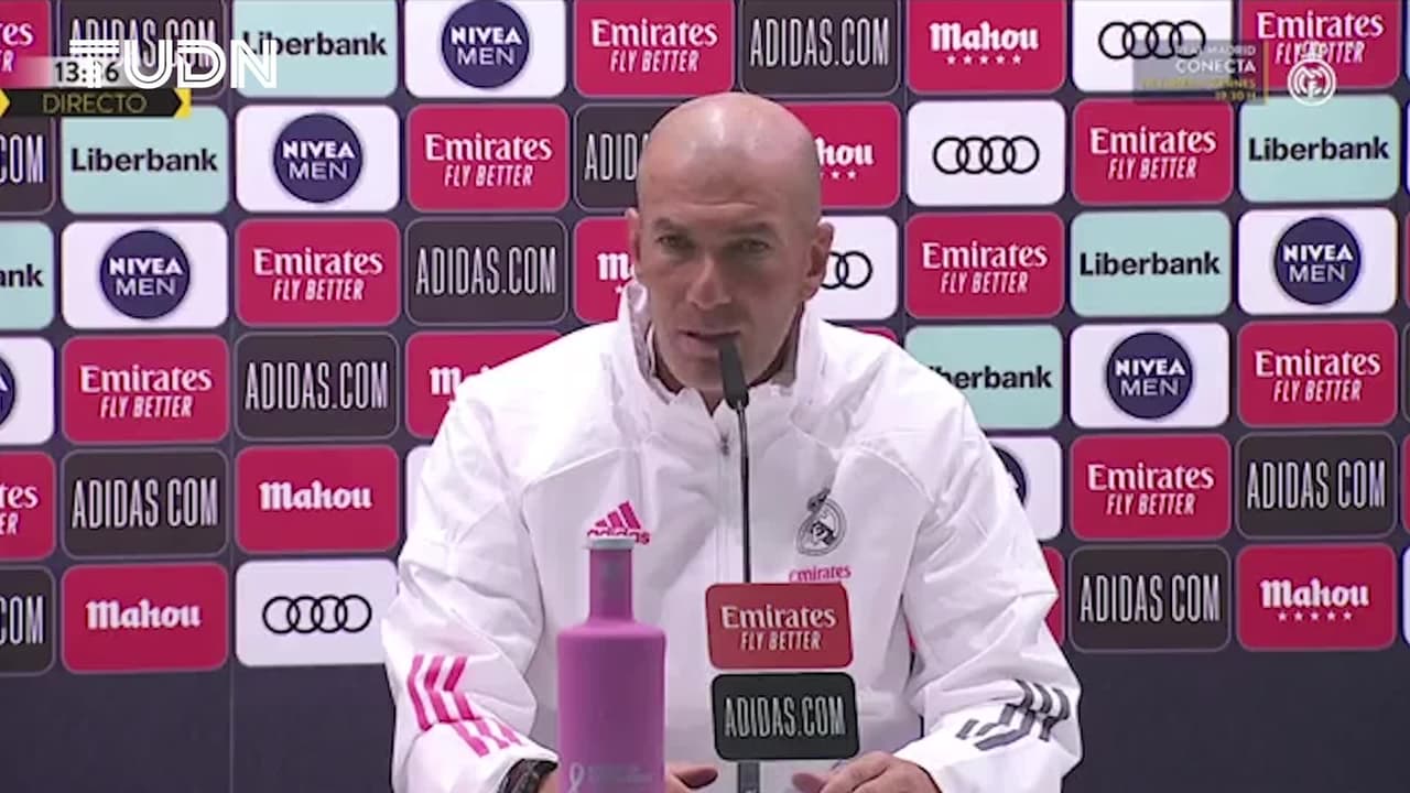 Zidane asegura que los rumores de Mbappé y Haaland no lo molestan