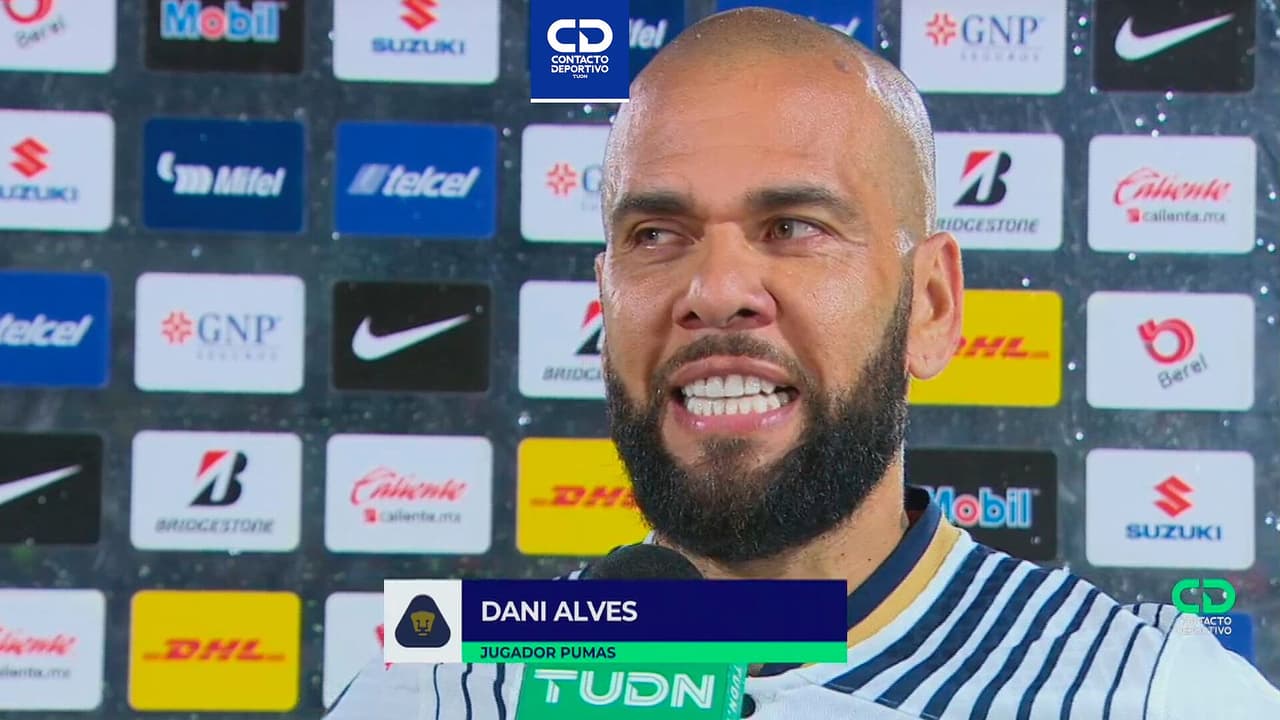 Dani Alves tras su debut: Pumas ha merecido un poquito más ante Mazatlán