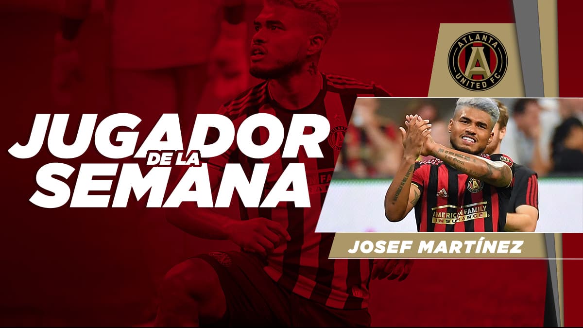 Sin discusión: Josef Martínez es el Jugador de la Semana 23 en MLS