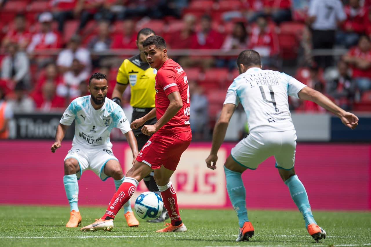 Partido correspondiente a la Jornada 1 del Apertura 2019 en el que el Querétaro se impuso 0-2 al Toluca en el Nemesio Diez.
<br>