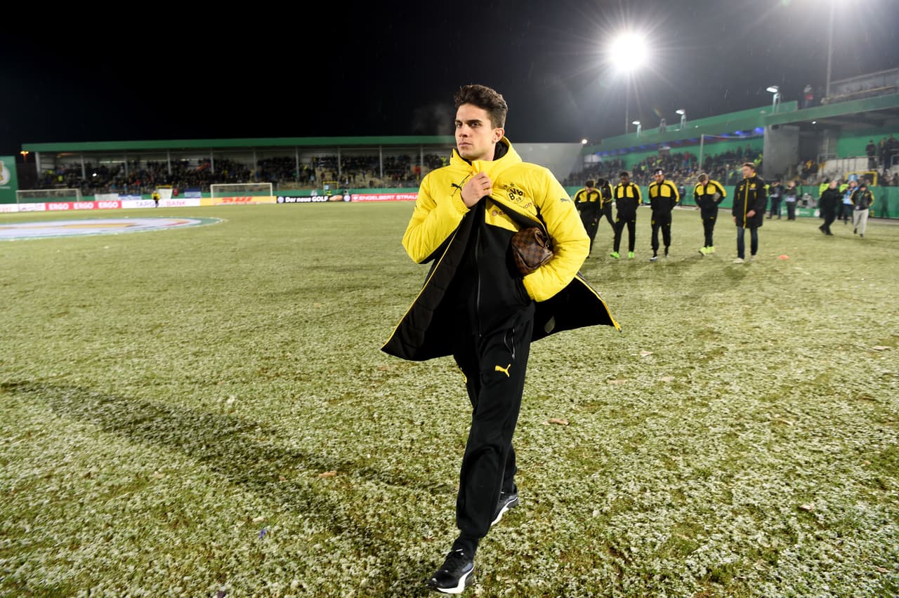 Marc Bartra abandonó el hospital