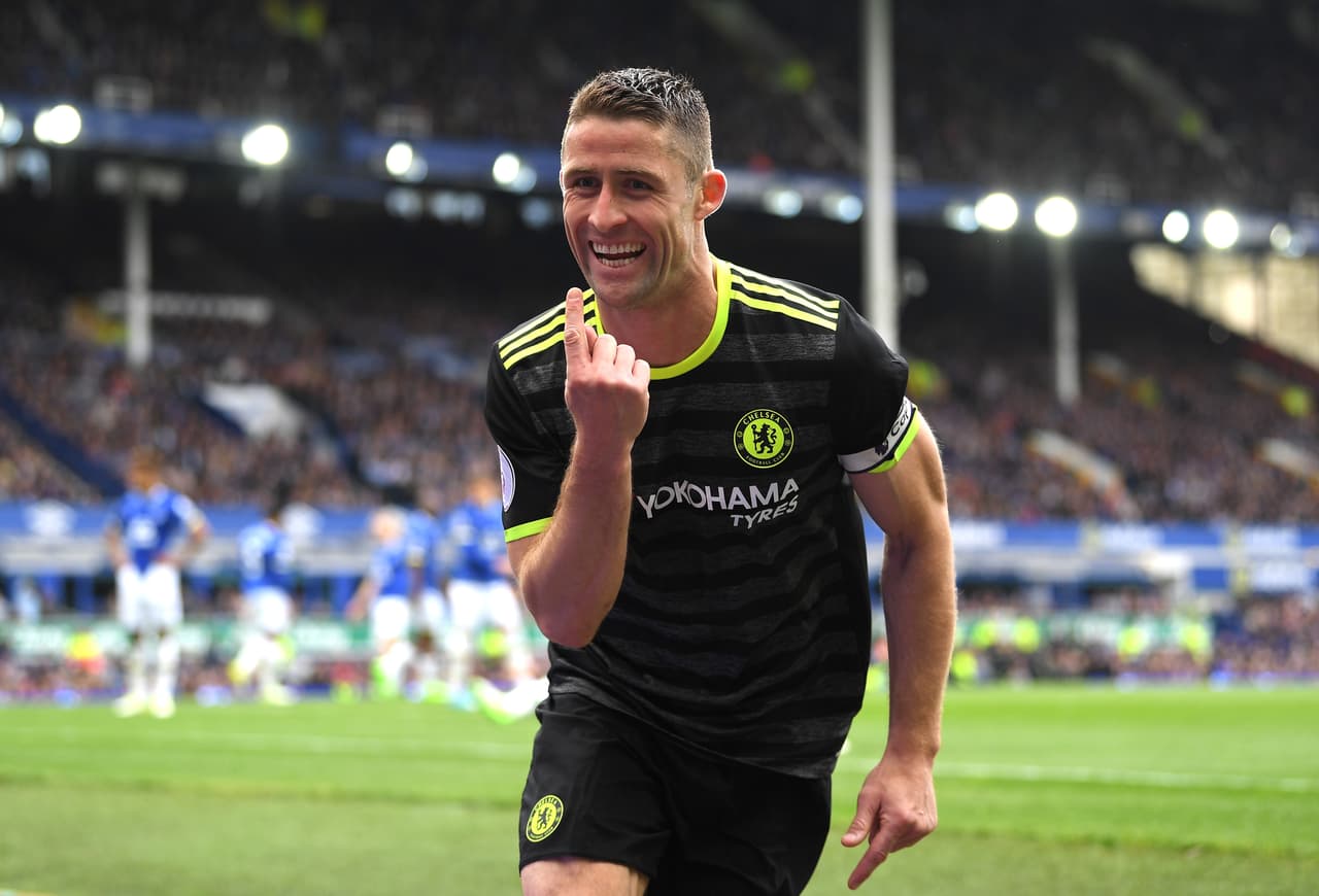 El australiano Gary Cahill, defensa central del Chelsea.