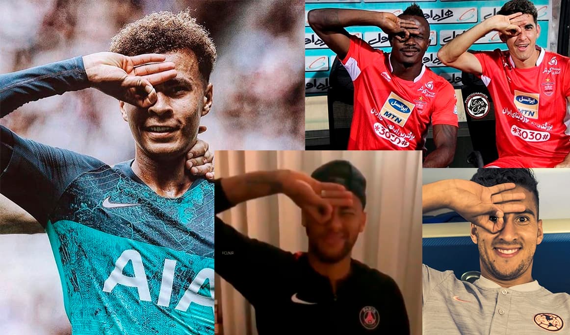 Desde Neymar hasta Cecilio Domínguez, pasando por los jugadores de un club iraní. Los futbolistas que completaron el Dele Alli Challenge.