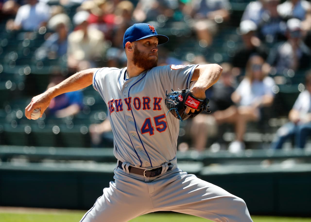 Zack Wheeler colaboró en el triunfo de Mets.