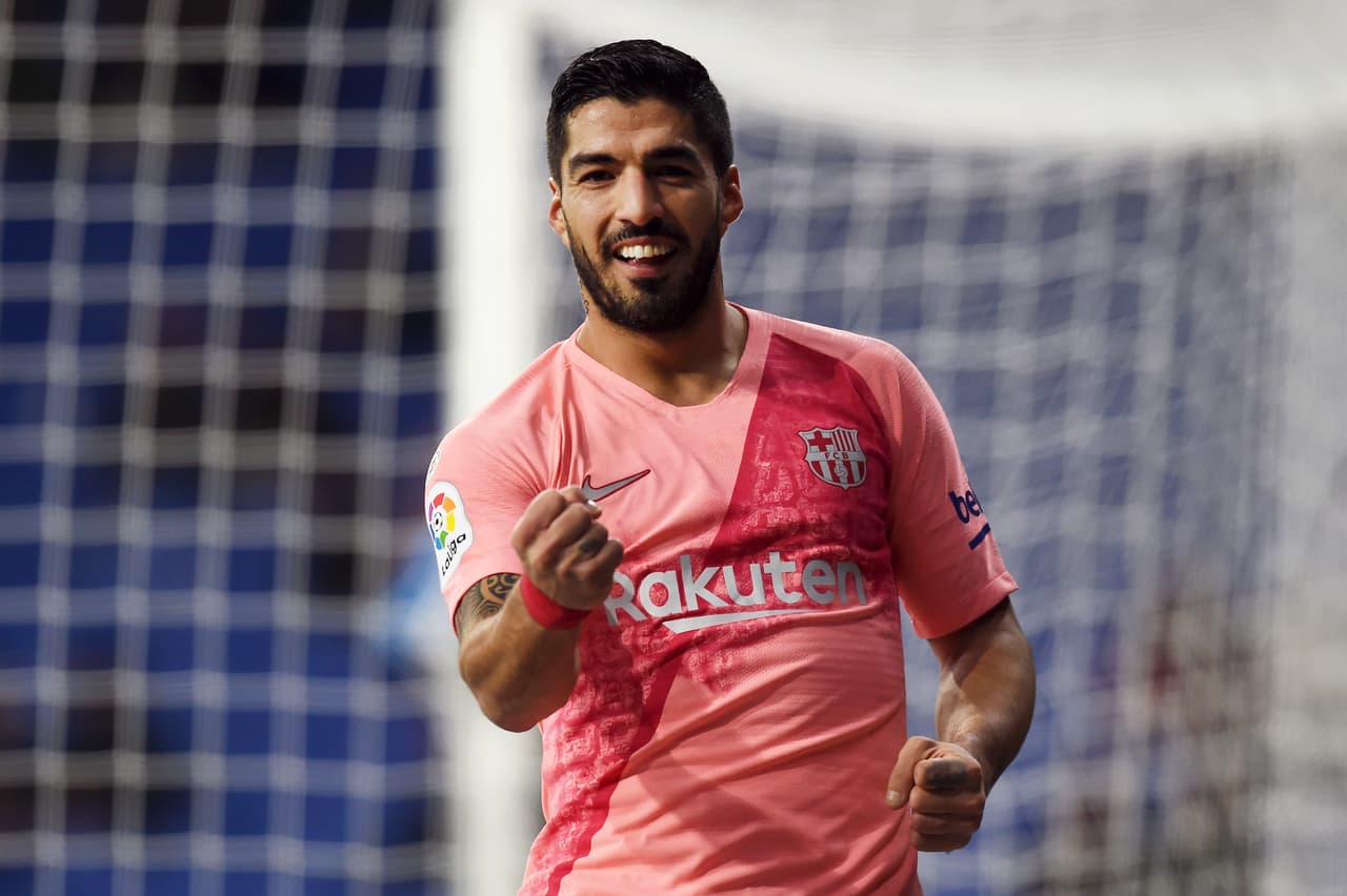 <b>Delantero: </b>Luis Suarez (FC Barcelona)