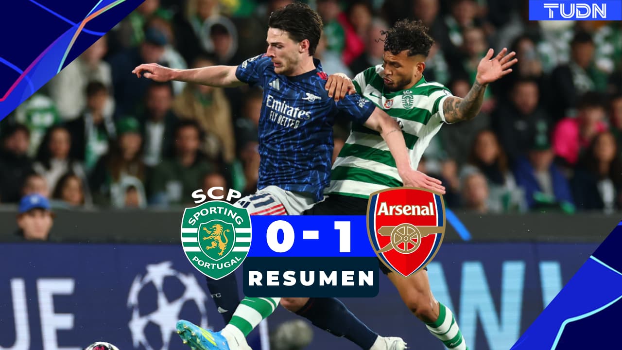 Arsenal gana al Sporting 'in extremis' con una gran noche de David Raya