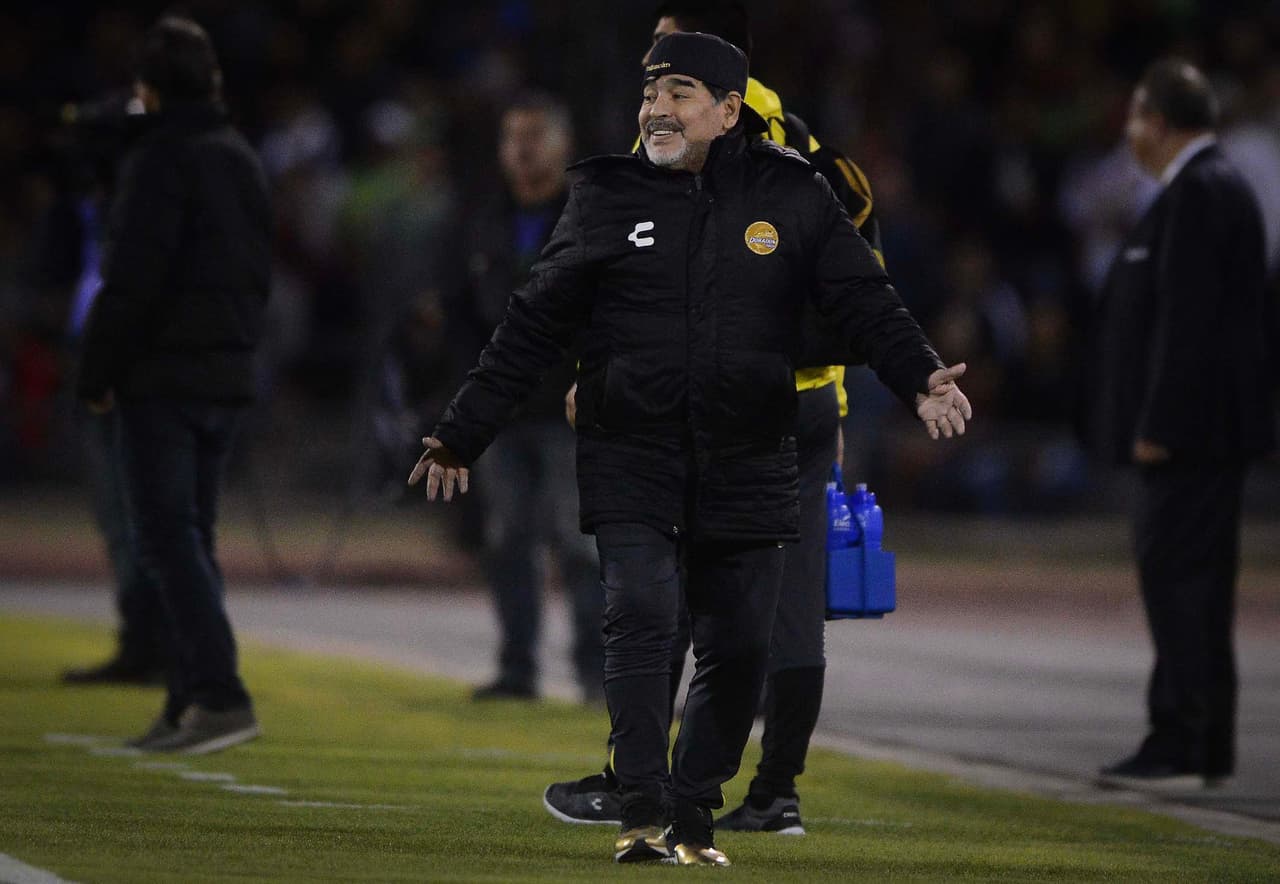 Maradona hizo ajustes, especialmente en el segundo tiempo, para que Dorados sostuviera el gol de ventaja en la semifinal.