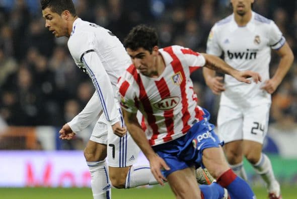 Los blancos recibieron en el Santiago Bernabéu al Atlético de Madrid.