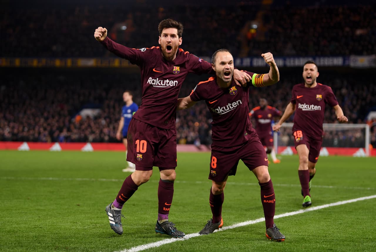 Barcelona empató 1-1 en su visita al Chelsea en el partido de ida en Stamford Bridge por los octavos de final y dejó la serie a la espera del juego de vuelta en España.