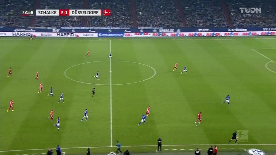 ¡GOOOL! Rouwen Hennings anota para Fortuna Düsseldorf