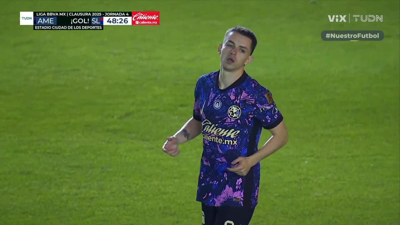 ¡Don Álvaro Fidalgo acaba de hacer una joya de gol! ¡3-0 vs. San Luis!