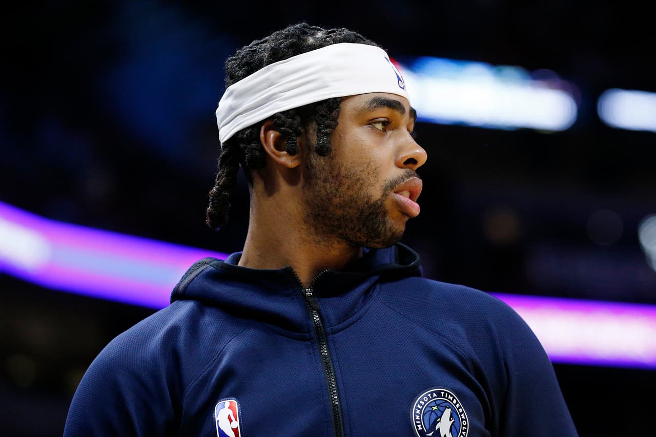 Así fue la 'fría' bienvenida que tuvo D'Angelo Russell en Minnesota